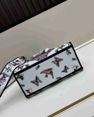 Dior Embroidered Tote Bag