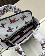 Dior Embroidered Tote Bag