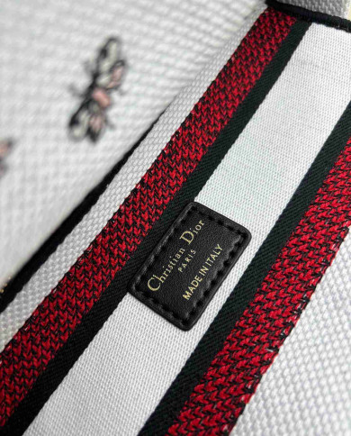 Dior Embroidered Tote Bag