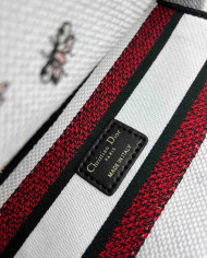 Dior Embroidered Tote Bag