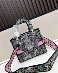 Dior Embroidered Tote Bag