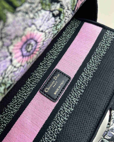 Dior Embroidered Tote Bag