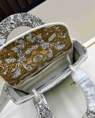 Dior Embroidered Tote Bag