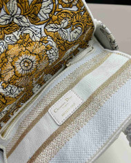 Dior Embroidered Tote Bag