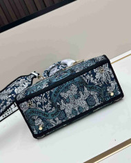 Dior Embroidered Tote Bag