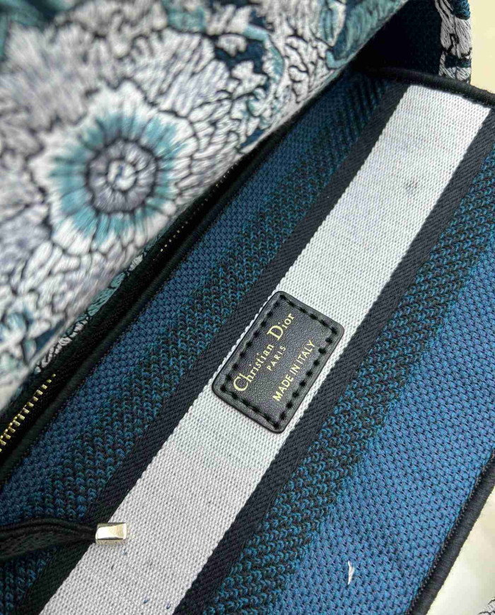 Dior Embroidered Tote Bag