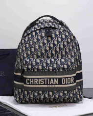 DIOR Fashion Logo Canvas Backpack