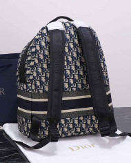DIOR Fashion Logo Canvas Backpack