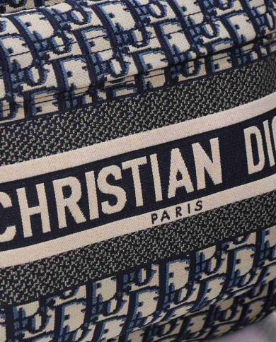 DIOR Fashion Logo Canvas Backpack