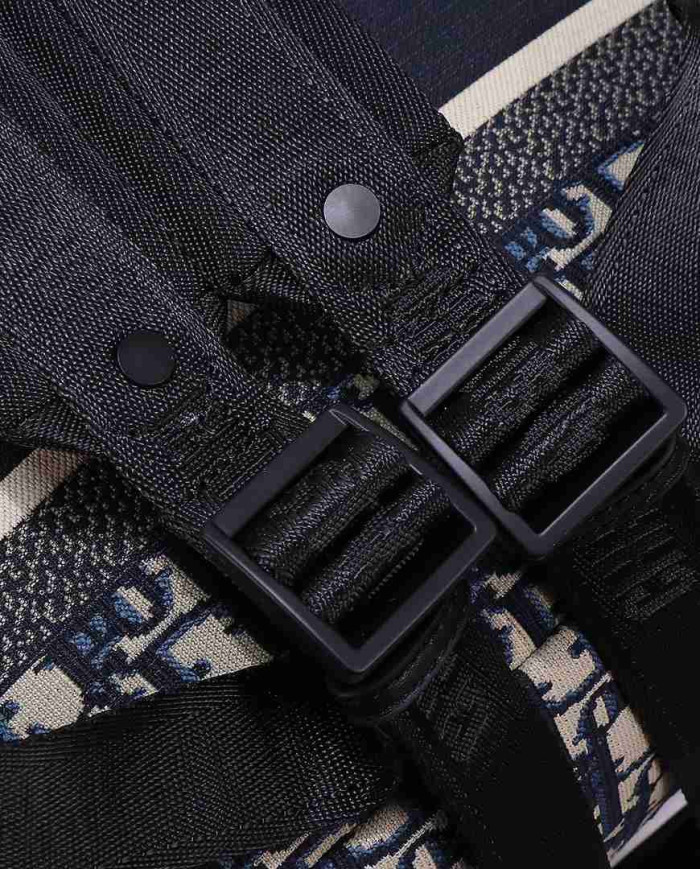 DIOR Fashion Logo Canvas Backpack