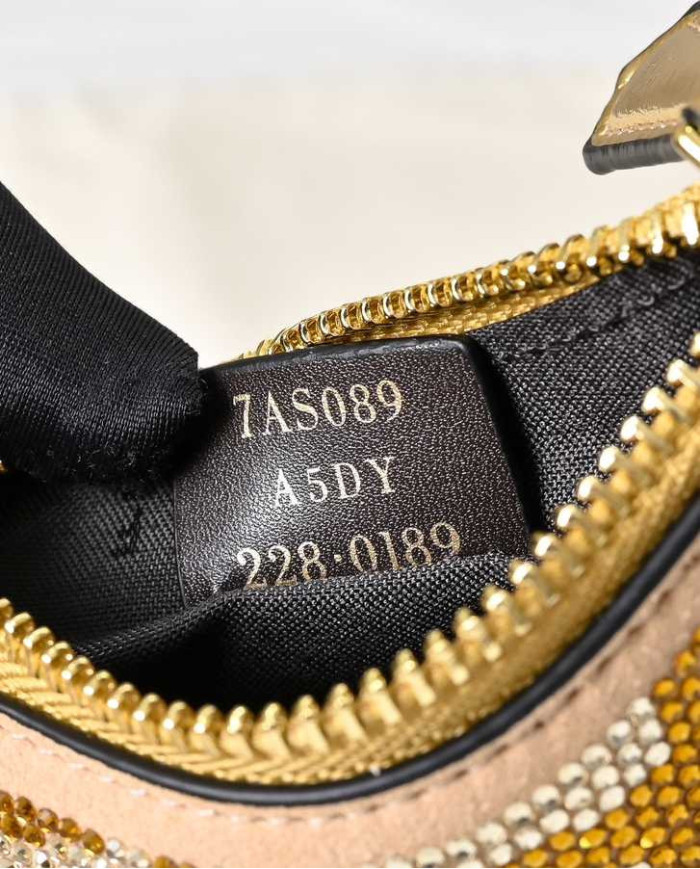 Fendi Moon-Shaped Crossbody Bag