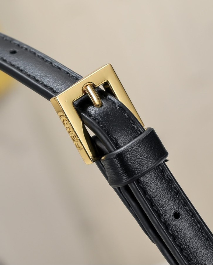 Fendi Vintage Embossed Square Bag