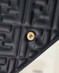 Fendi Vintage Embossed Square Bag