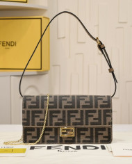 Fendi Vintage Embossed Square Bag