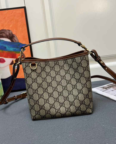 Gucci Vintage Monogram Bucket Bag