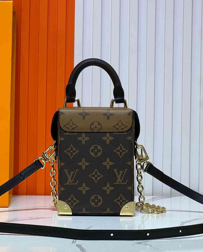 Louis Vuitton Retro Chain Box Top Handle Bag