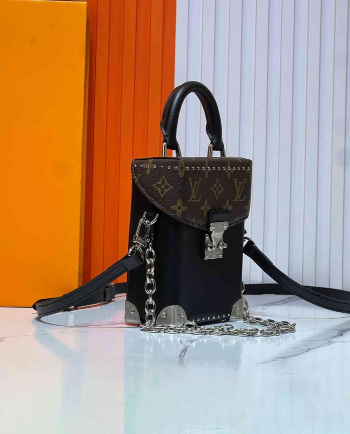 Louis Vuitton Retro Chain Box Top Handle Bag