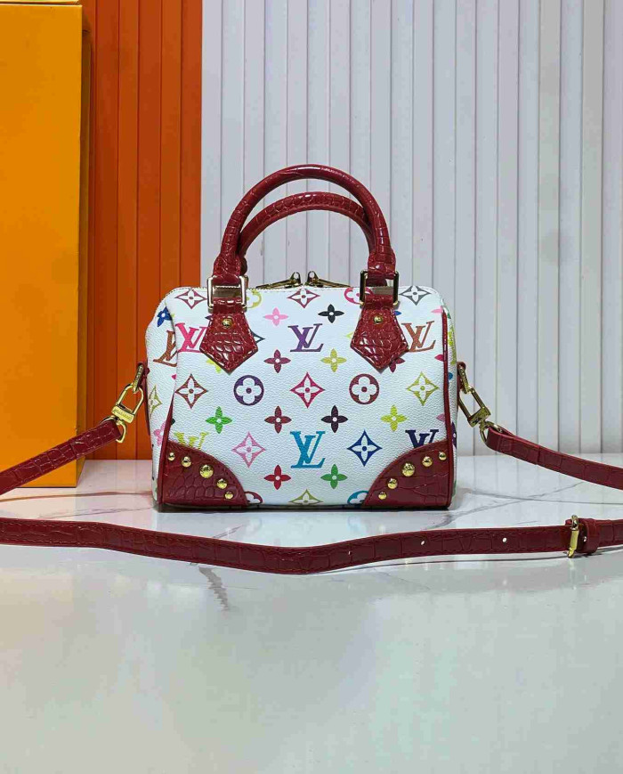 Louis Vuitton Monogram Fashion Top Handle Crossbody Bag