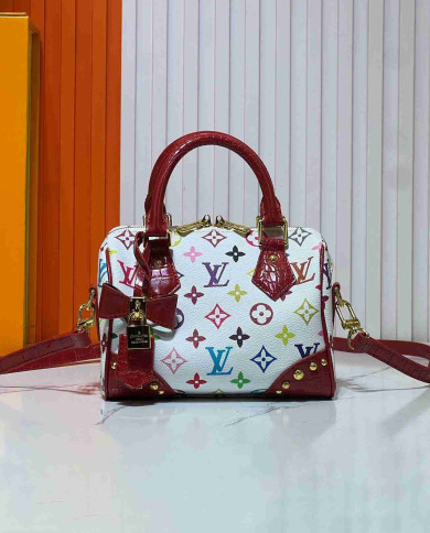 Louis Vuitton Monogram Fashion Top Handle Crossbody Bag