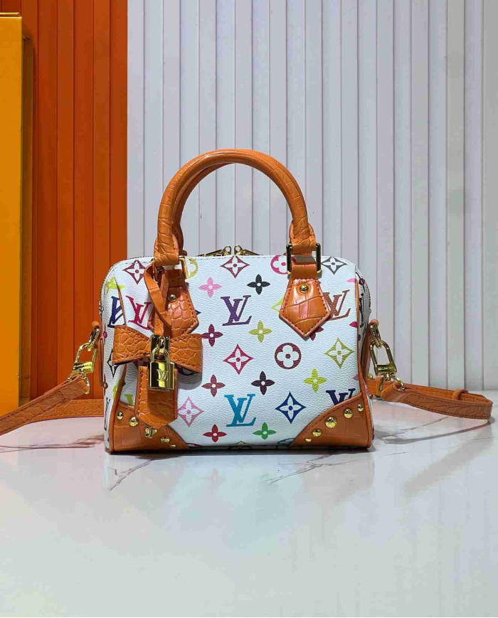 Louis Vuitton Monogram Fashion Top Handle Crossbody Bag