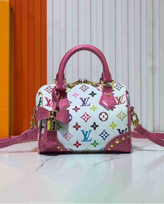 Louis Vuitton Monogram Fashion Top Handle Crossbody Bag