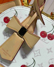 Louis Vuitton Cherry Print Monogram Top Handle Crossbody Bag