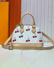 Louis Vuitton Cherry Print Monogram Top Handle Crossbody Bag