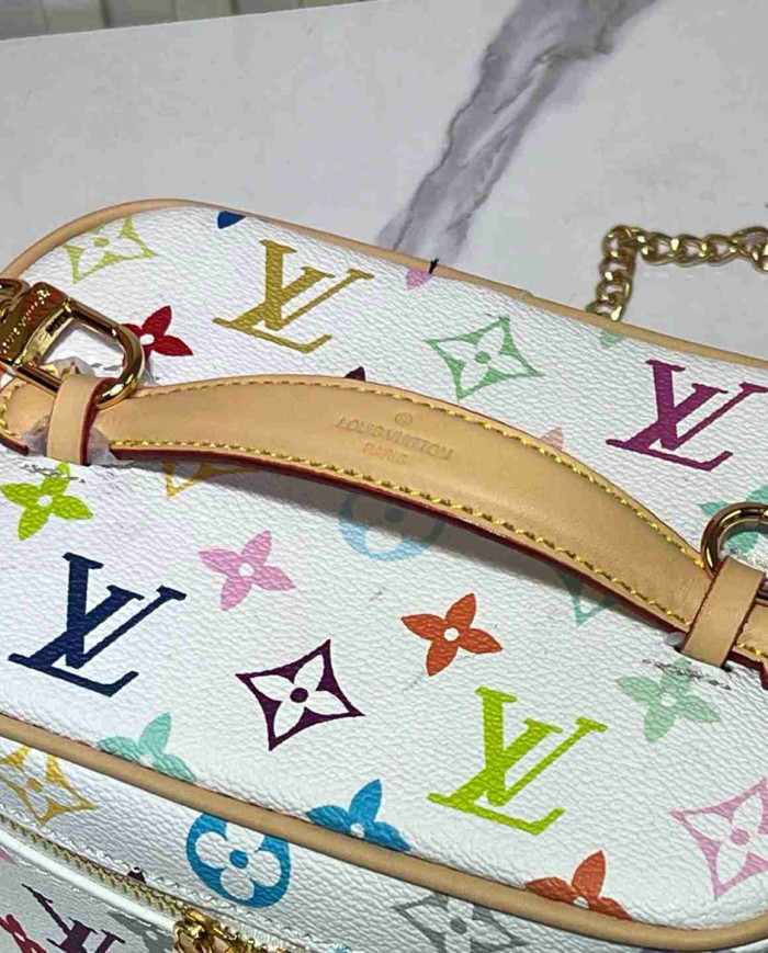 Louis Vuitton Top Handle Chain Makeup Bag