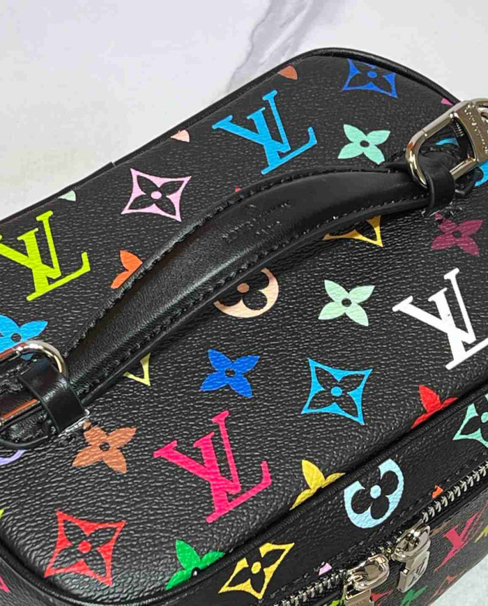 Louis Vuitton Top Handle Chain Makeup Bag