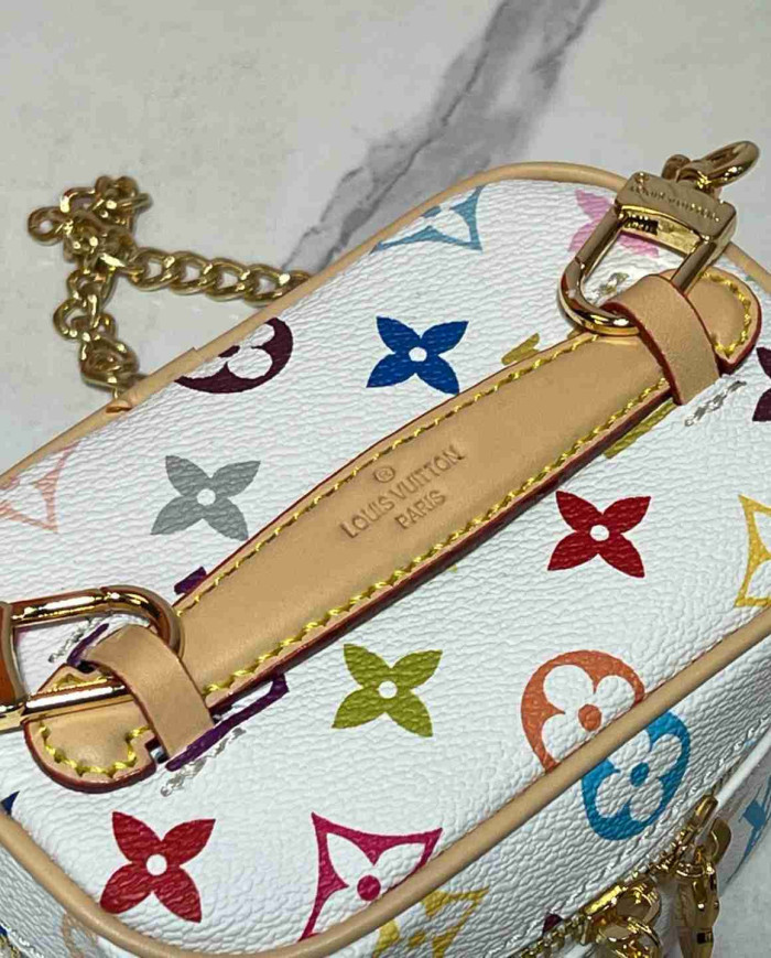 Louis Vuitton Top Handle Chain Makeup Bag