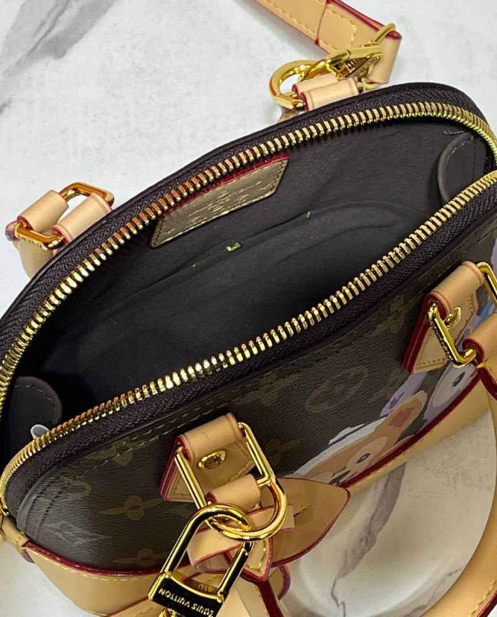 Louis Vuitton Cartoon Mini Boston Top Handle Bag