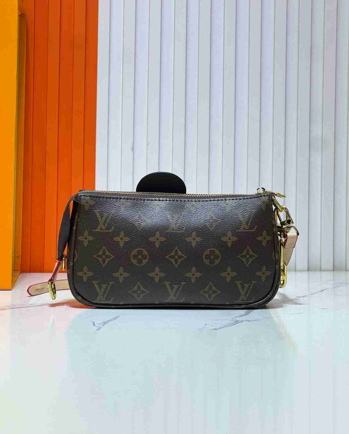 Louis Vuitton Cartoon Bear Chain Wristlet