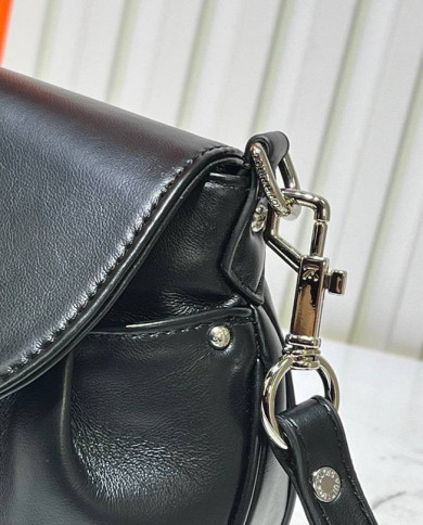 Louis Vuitton Saddle Crossbody Bag with Signature Lock