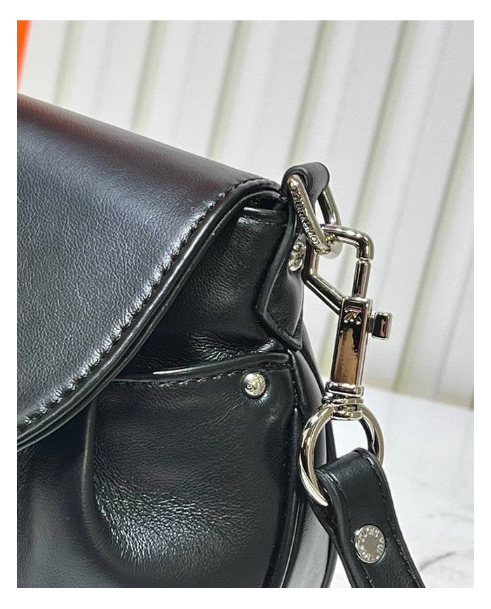 Louis Vuitton Saddle Crossbody Bag with Signature Lock
