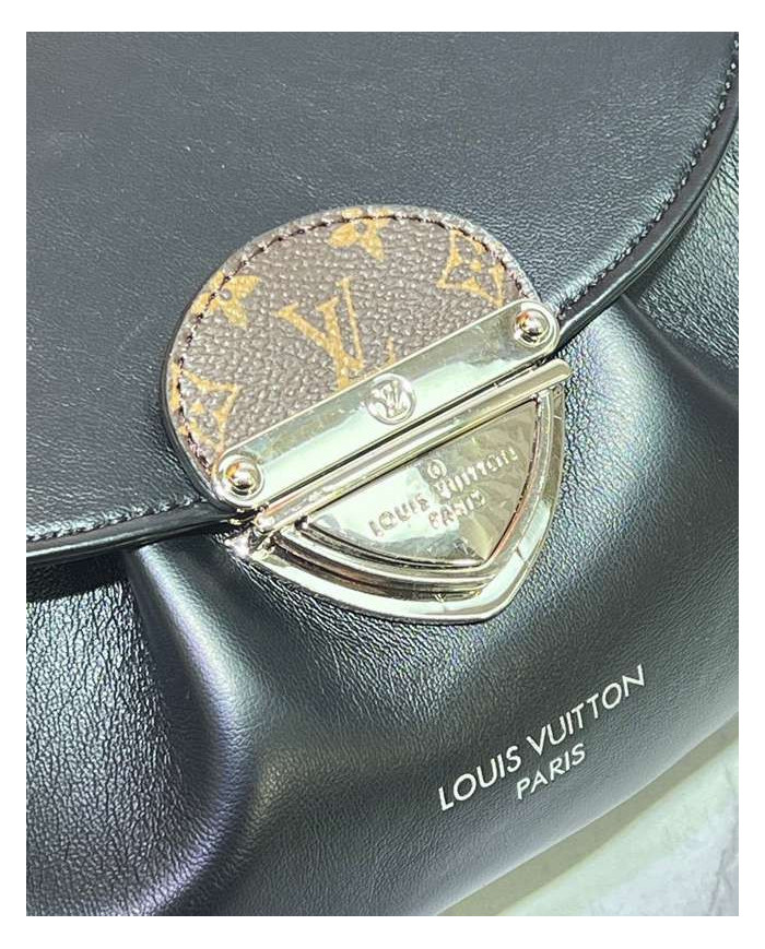 Louis Vuitton Saddle Crossbody Bag with Signature Lock