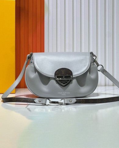 Louis Vuitton Saddle Crossbody Bag with Signature Lock