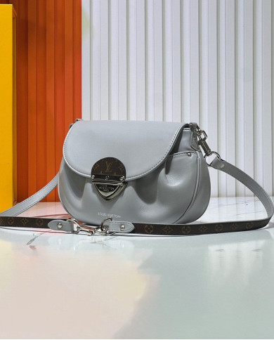 Louis Vuitton Saddle Crossbody Bag with Signature Lock