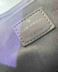 Louis Vuitton Saddle Crossbody Bag with Signature Lock