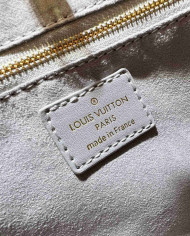 Louis Vuitton Color Monogram Tote Bag with Round Charm