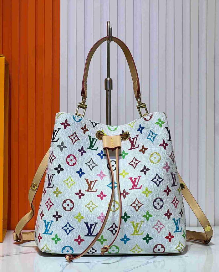 Louis Vuitton Monogram Multicolor Bucket Bag