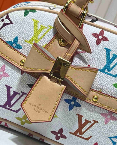 Louis Vuitton Multicolor Monogram Bow Top Handle Bag