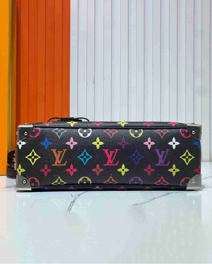 Louis Vuitton Multicolor Monogram Bow Top Handle Bag