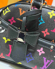 Louis Vuitton Multicolor Monogram Bow Top Handle Bag