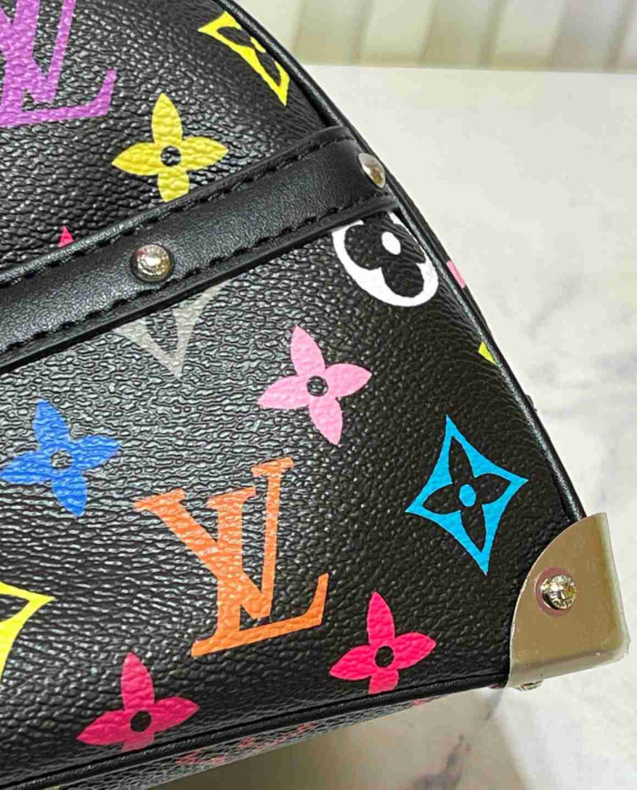 Louis Vuitton Multicolor Monogram Bow Top Handle Bag