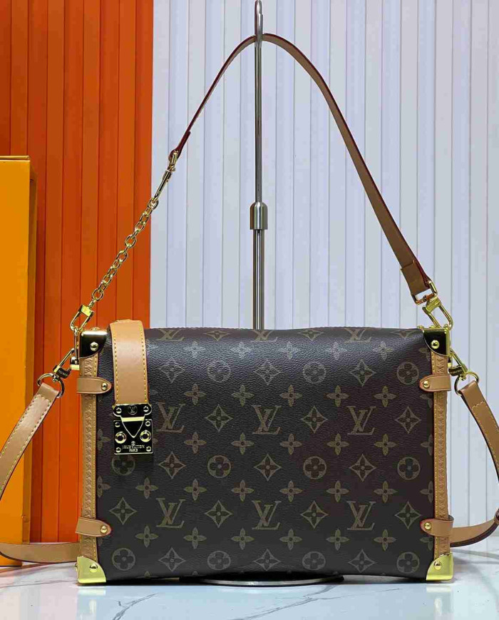 Louis Vuitton Monogram Metal Corner Shoulder Bag