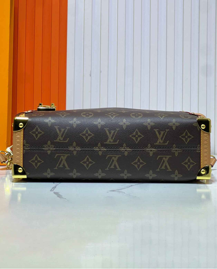 Louis Vuitton Monogram Metal Corner Shoulder Bag