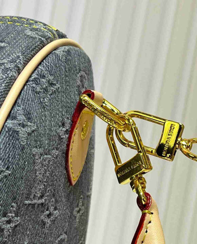 Louis Vuitton Monogram Denim Boston Bag