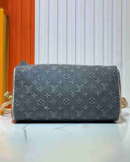 Louis Vuitton Monogram Denim Boston Bag