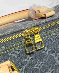 Louis Vuitton Monogram Denim Boston Bag