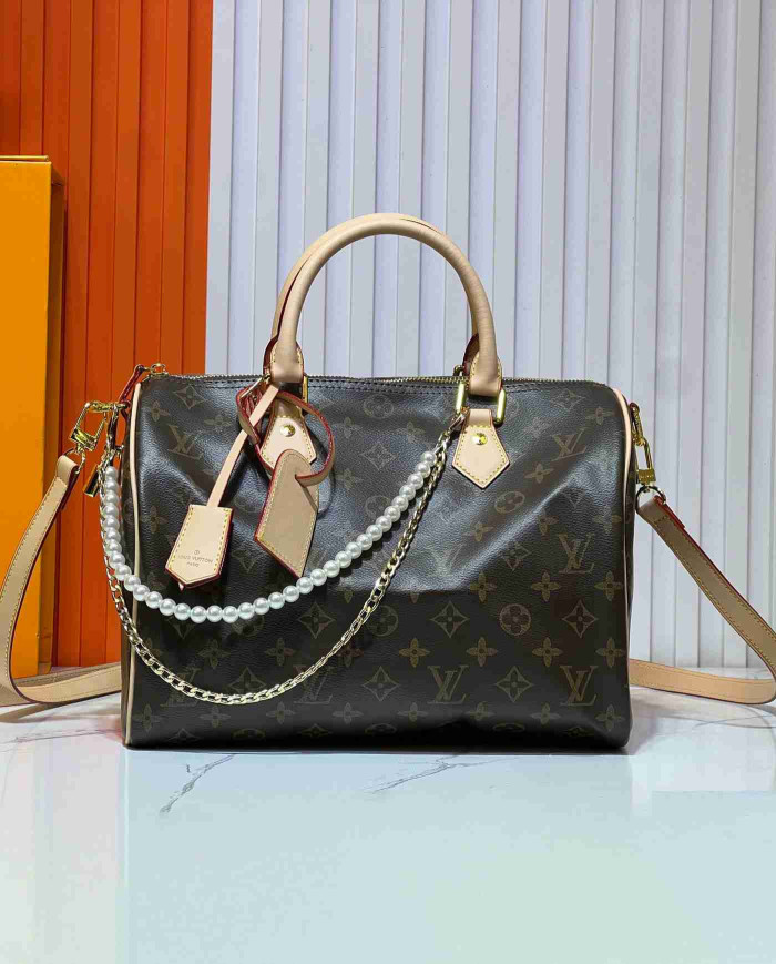 Louis Vuitton Monogram Boston Top-Handle Bag